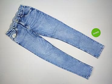 jeansy bootcut: Spodnie jeansowe, C&A, 5-6 lat, 116, stan - Bardzo dobry — 2