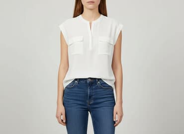 tanie bluzki z krótkim rękawem: Orsay, Bluzka damska, rozmiar L — 6