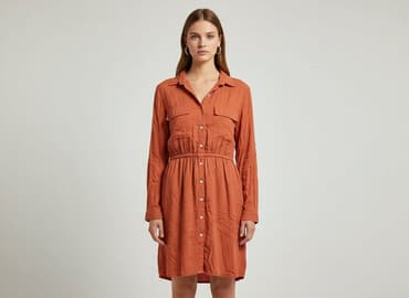 sinsay pomarańczowa sukienka: Sinsay, Sukienka damska, rozmiar M — 1