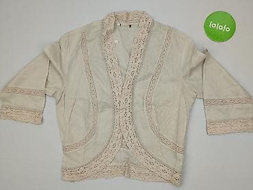 lniany: Narzutka damska, rozmiar One size — 2
