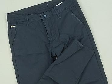 Trousers: Material trousers for women, size L — 1