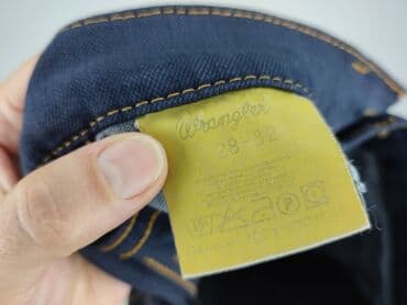 купити штани чоловічі дешево: Джинси для чоловіків, L, Wrangler, стан - Дуже гарний — 4