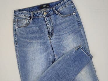 jeansy plus size wysoki stan: Jeansy damskie, rozmiar M — 1