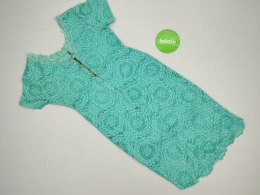 miętowa sukienka z koronki: Sukienka damska, rozmiar S — 5