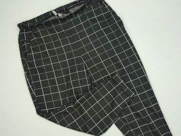 czarne spódnice hm: H&M Divided, Spodnie materiałowe damskie, rozmiar L — 1