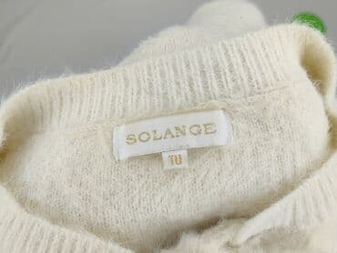 sweter z dużymi oczkami: Sweter damski, One size — 4