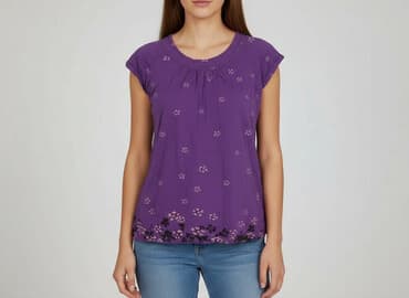 fioletowe buty deichmann: Esmara, Bluzka damska, rozmiar M — 7