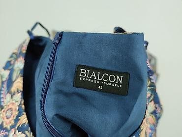 sukienki midi plus size: Bianco, Sukienka damska, rozmiar XL — 4