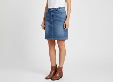 spódnice jeansowe top secret: Women`s skirt, size M — 1