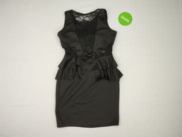 niebieska satynowa sukienka zara: Women`s dress, size S (EU 36) — 3