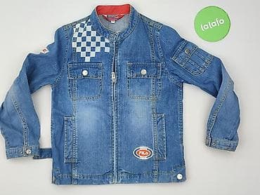 producent kurtek: Dziecięca kurtka jeansowa, 7 lat, 116-122 cm, stan - Bardzo dobry — 2