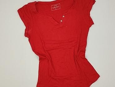 bluzki w owoce: Sinsay, T-shirt damski, rozmiar XL — 1