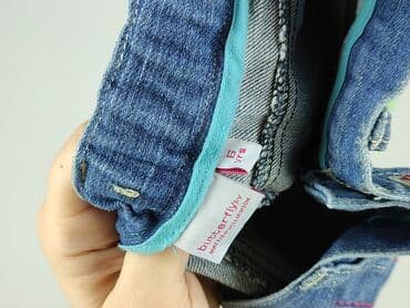 monsoon spodnie: Spodnie jeansowe, 5-6 lat, 110/116, stan - Bardzo dobry — 4