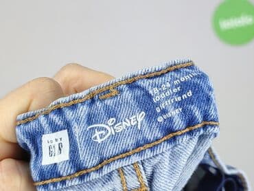 puszysta torebka: Spodnie jeansowe, Disney, 1.5-2 lat, 92, stan - Bardzo dobry — 4