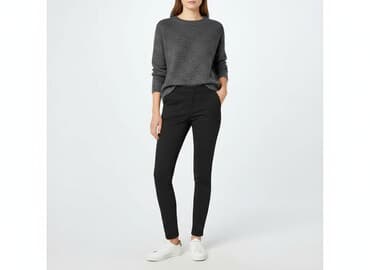 oleksy trampki czarne: Reserved, Spodnie materiałowe damskie, rozmiar XS — 6