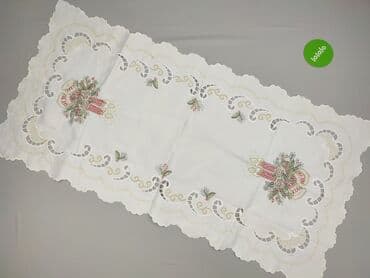 Obrus 114 x 57, kolor - Biały, stan - Idealny — 3