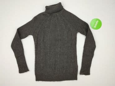 szary sweter z golfem: MNG, Golf damski, rozmiar M — 2