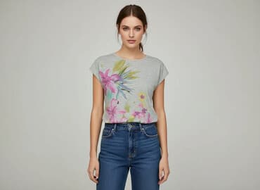 koszulki z napisami damskie: T-shirt damski, rozmiar S — 1