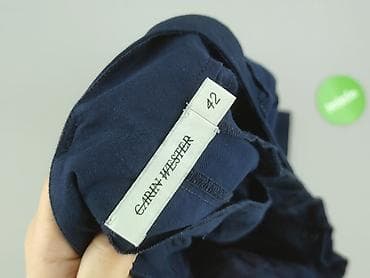 jeansy ck: Spodnie materiałowe damskie, rozmiar XL — 4