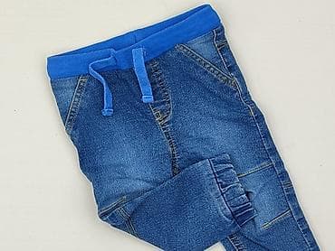 Spodnie jeansowe, Pepco, 9-12 miesięcy, stan - Idealny