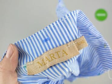 biała bluzka w granatowe paski: Gosia Baczyńska, Bluzka damska, rozmiar One size — 5