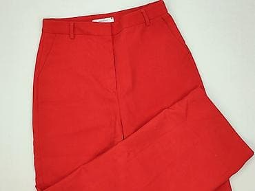 Material trousers for women, size M