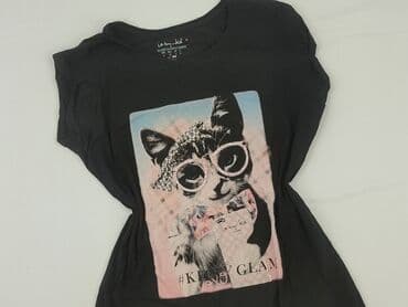 koszulka z kotem sinsay: T-shirt damski, rozmiar S — 1