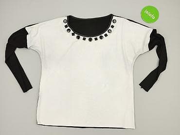 golf bialy: Bluzka damska, rozmiar 4XL — 2