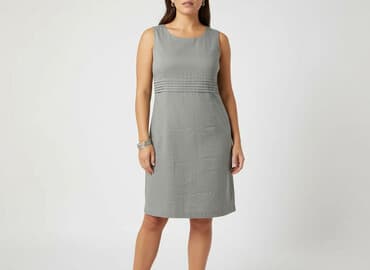 sukienki popielata na wesele: CAMAIEU, Sukienka damska, rozmiar 2XL — 7