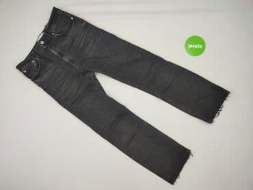 woskowane legginsy z wysokim stanem zara: Zara, Jeansy damskie, XL — 2