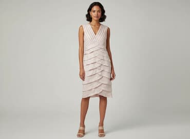 tanie sukienki koktajlowe online: Adrianna Papell, Sukienka damska, rozmiar M — 6