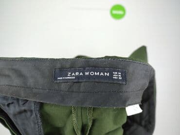 zara spodnie czarne z wysokim stanem: Zara, Spodnie materiałowe damskie, rozmiar XL — 4