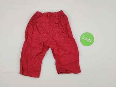 spodnie czerwone w kratke: Jeans, DenimCo, 10 years, 134/140, condition - Very good — 3