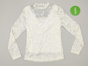 bluzki białe z koronką: Bluzka damska, rozmiar S — 2
