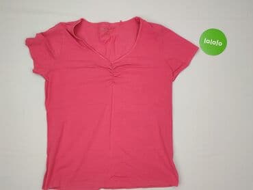 bluzki basic z dekoltem v: C&A, Women`s T-shirt, size L (EU 40) — 2