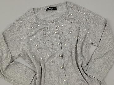 sweter z angory: Zara, Kardigan damski, rozmiar L — 1