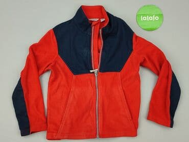 pluszowa kurtka z kapturem: Bluza, Outventure, 7 lat, 116-122 cm, stan - Bardzo dobry — 2