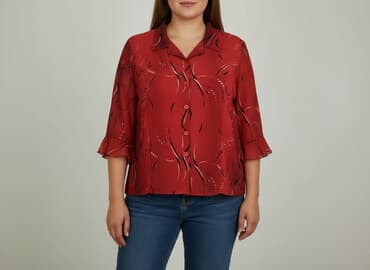 bluzka z ustami house: Bluzka damska, rozmiar XL — 6