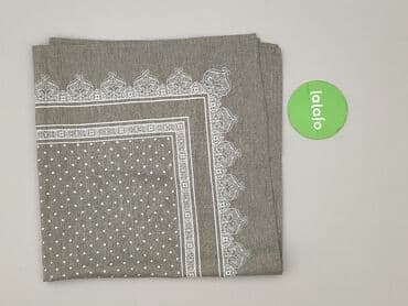 narzuta na łóżko: Obrus 72 x 72, kolor - Szary, stan - Idealny — 2