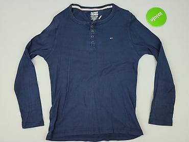 Men: Hilfiger Denim, Long-sleeved top for men, size M — 2