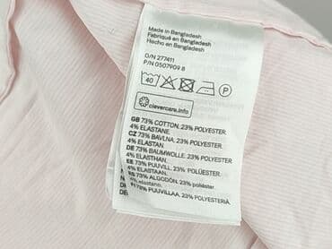 koszula satynowa rozowa: H&M, Koszula damska, rozmiar S — 5