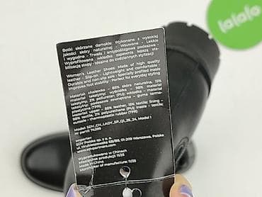 black squad buty: Botki damskie, rozmiar 38 — 7