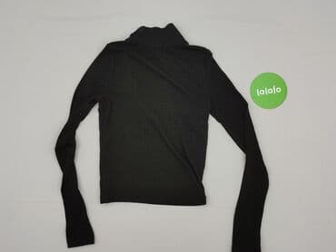 czarne bluzki dekolt v: Bluzka damska, rozmiar XS — 3