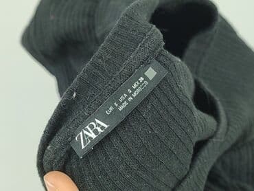 czarne bluzki z długim rękawem zara: Zara, Bluzka damska, rozmiar S — 5