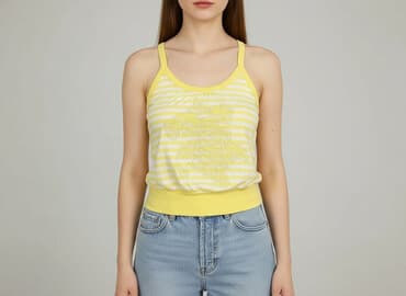 bluzki dla kobiet z dużym biustem: Top damski, rozmiar S — 8