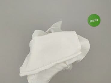 bluzka z baskinką biała: Women's blouse, size S — 5