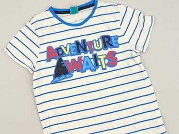 T-shirt, Little kids, 9 years, 128-134 cm, condition - Perfect