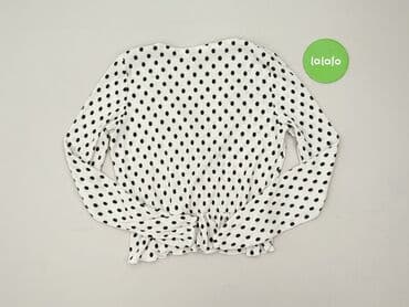 czarne bluzki w biale grochy: Miss Selfridge, Bluzka damska, rozmiar XS — 3