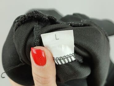 bluzka z otworem na kciuk: Legginsy Eleganckie damskie, rozmiar L — 4