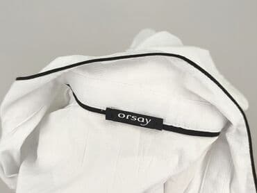orsay, koszula damska, rozmiar s stan: używany rozmiar: s kolor: biały wady: wymaga czyszczenia dodatkowe informacje: należy pamiętać, że pomiary są wykonywane przez program, błąd może wynosić do 2 cm sposób dopasowa: Orsay, Women`s shirt, size M — 5